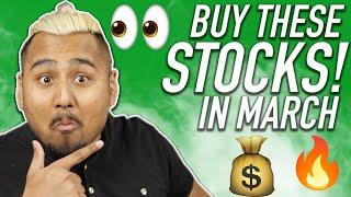 TOP 10 STOCKS TO BUY IN MARCH 2021!