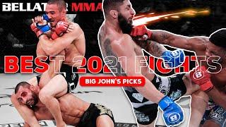 Top 10 Best Fights of 2021 from Big John | Bellator MMA