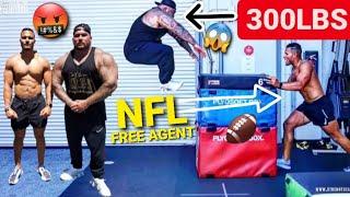 HEAVY WEIGHT TRAINING & SPEED WORK WITH TOP NFL FREE AGENT - HATERS GONNA HATE