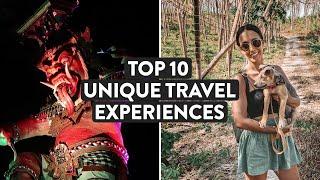 10 Unique Travel Experiences Around The World  ✈