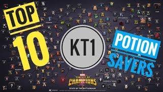 Top 10 Potion Saver Champions For End Game Players!