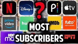 What Streaming Service Is The Best - Most Subscribers 2020 UPDATE