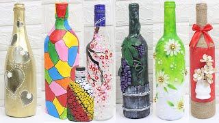 10 Beautiful glass bottle decoration ideas | Home decorating ide