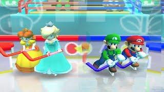 Mario Vs Rosalina Vs Luigi Vs Daisy MiniGames - Mario Party The Top 100