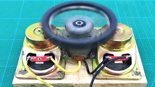 Most Powerful Free Energy Device Using DC Motor Generator With Speaker Magnet Activity