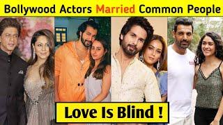 Top 10 Bollywood Actors Who Married Common People | आम लोगों से शादी करने वाले बॉलीवुड अभिनेता