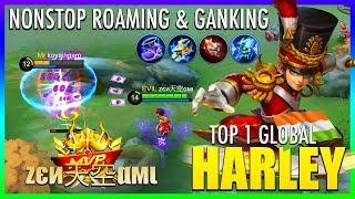 That Perfect Map Control with Deadly Combo | Top 1 Global Harley by zєи天空αмι ~ Mobile Legends