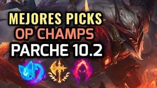 MEJORES PICKS Y CAMPEONES OP - PARCHE 10.2 League of Legends 2020 - OP Champs LOL Temporada 10