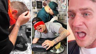 BLINDFOLDED TATTOO DESTROYS BEST FRIEND CHALLENGE (he cried)