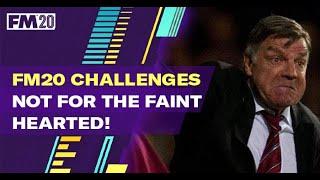 FM20 Challenges - Some of the hardest Football Manager 2020 challenges for your to try