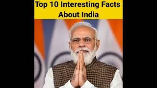 Top 10 Interesting Facts About India | Amazing facts | Random Facts | #Shorts#Short #YoutubeShorts