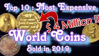 Top 10 Most Valuable World Coins Sold in 2019