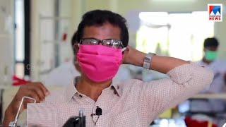 മാസ്ക് ക്ഷാമം മറക്കാം; വീട്ടിലുണ്ടാക്കാം; ഇന്ദ്രൻസ് പഠിപ്പിക്കും