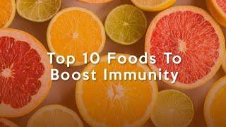 Top 10 Foods To Boost Your Immune System | #immunitybooster #trending #fightcorona #shorts #ytshorts