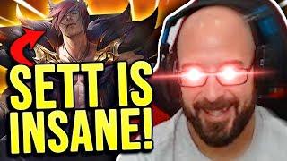 I AM WAY TOO NUTTY WITH SETT IN TOP LANE!!! - SRO Road to Challenger