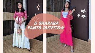 10 Ways to Style Palazzo/Sharara Pants For Every Occasion