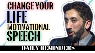 CHANGE YOUR LIFE MOTIVATIONAL SPEECH I NOUMAN ALI KHAN NEW I ISLAMIC TALKS 2020 I ENGLISH SUBTITLES