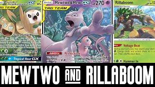 Rillaboom Goes Great with Mewtwo & Mew GX!