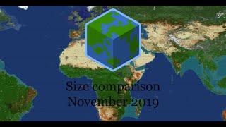 Size Over Time - November 2019 - EarthMC