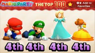 Mario Party: The Top 100 Minigames - Mario Vs Luigi Vs Daisy Vs Rosalina (Master CPU)