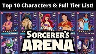 Top 10 Best Characters and Full Tier List | Disney Sorcerer's Arena