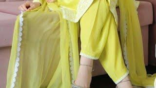 Top 10 Straight salwar suit Designs for Girls / women // Pakistani salwar kameez