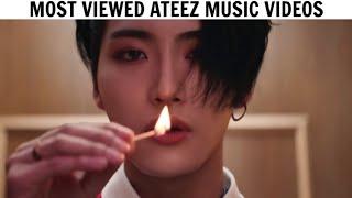 [TOP 10] Most Viewed ATEEZ Music Videos | February 2020