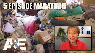 Hoarders Top Episodes MARATHON - Binge Them w/ Dorothy the Organizer! | A&E