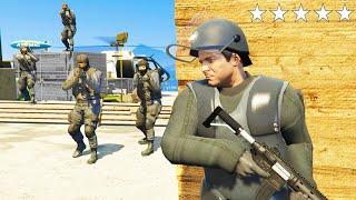 GTA 5 EPIC POLICE CHASE #2 (GTA 5 Five Star Escape Cop Battle)