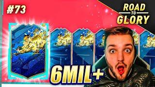 LET'S GO! MY BEST EVER TOP 100 PACK ON THE ROAD TO GLORY! 11 PL TOTS PACK! FIFA 20 ULTIMATE TEAM #73