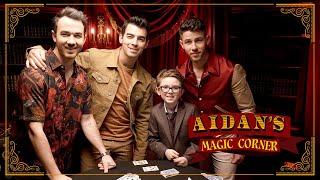 'Aidan's Magic Corner' Premiere: Jonas Brothers Amazed by 10-Year-Old Magician