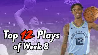 NBA | Top 10 Plays of Week 8 | 2019-20 NBA Season