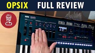 Korg OPSIX Review, tutorial and 10 patch ideas // 250 presets played // FM synthesis explained