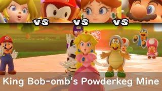 Super Mario Party Peach vs Diddy Kong vs Daisy vs Mario #15