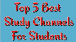 Top 5 Best Study Youtube Channels In Pakistan - Best Study Channels In Pak