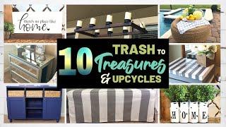 ⭐️Absolute TOP 10 Best TRASH TO TREASURE DIY Decor Ideas On a Budget!