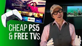 PS5 Sold at a Loss! Are FREE TVs Next? | Best TV Deals