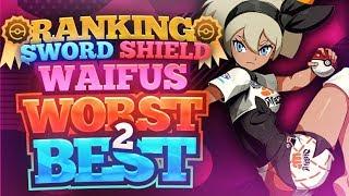 Ranking the Pokemon Sword and Shield Waifus from Worst to Best