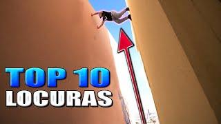 TOP 10 MAYORES LOCURAS de PARKOUR en OBRAS ABANDONADAS