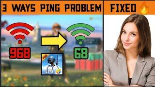 Top 3 WAYS To Fix High Ping Problem In Pubg Mobile Lite • High Ping Problem Solved | LoRD