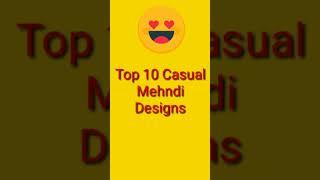 Top 10 Casual Mehndi Designs To watch for this month