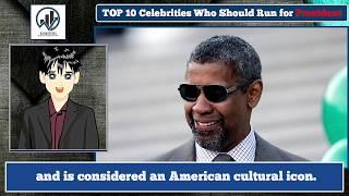 TOP 10 Celebrities Who Should Run for President I RANKOPEDIA Channel