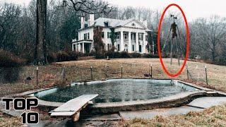 Top 10 Scary Abandoned Mansion Discoveries - Part 3
