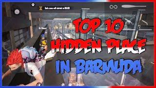 FREE FIRE :Top 10 New Hidden place in Bermuda #ninjagaming