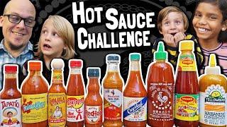 Father, Sons, Daughter HOT SAUCE Taste Test with Ranking 