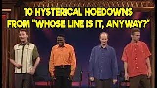 #TBT- 10 Hysterical Hoedowns From "Whose Line Is It, Anyway?"