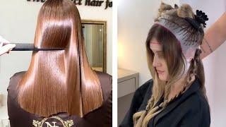 10 Haircut and Hair Color Transformation for Girls - 10 Cute Hairstyle Tutorial Ideas
