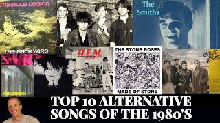 Reaction to R.E.M, Stone Roses, The Smiths, The Cure, more -  Top 10 Alternative Songs of the 1980's