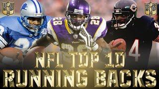 NFL Top 10 Best Running Backs Ever