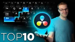 10 Powerful Davinci Resolve 17 SHORTCUTS for FASTER Video Editing!